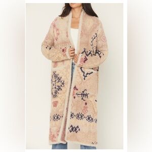 NWOT Shyanne Duster Sweater size Small.